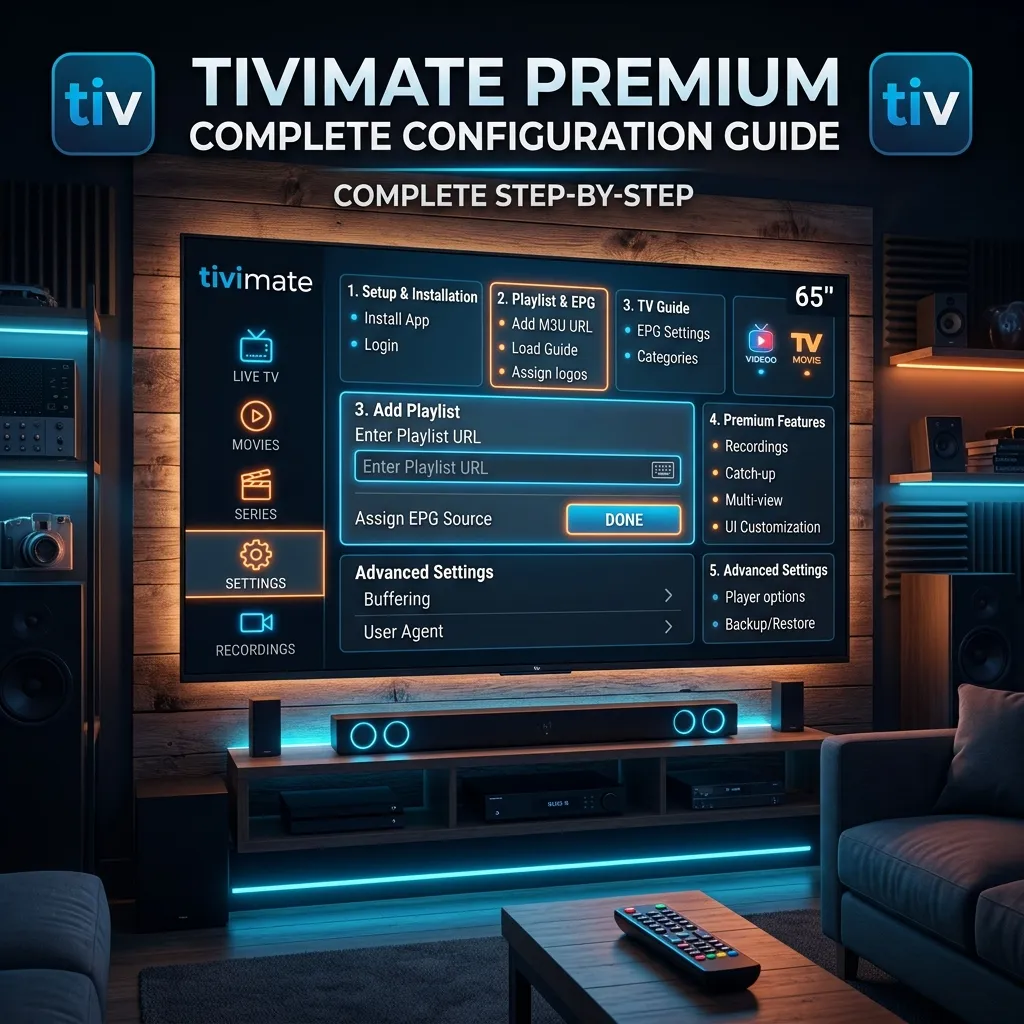 TiviMate Premium Configuration Guide for Android TV Streaming