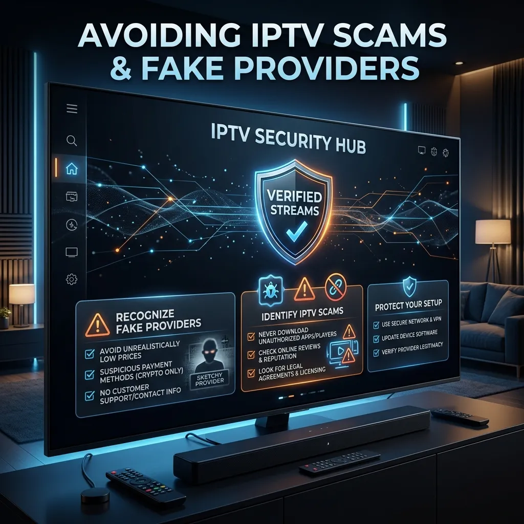 IPTV Scams: How to Spot and Avoid Fake Providers