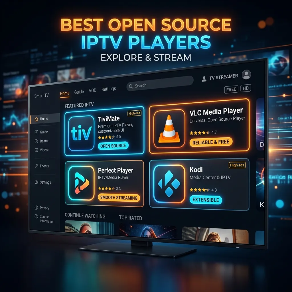 Open Source IPTV Players for 2026: Free Streaming Guide