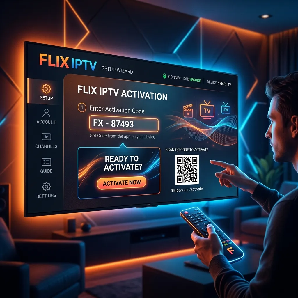 Flix IPTV Setup Guide: Activate on Any Device Effortlessly