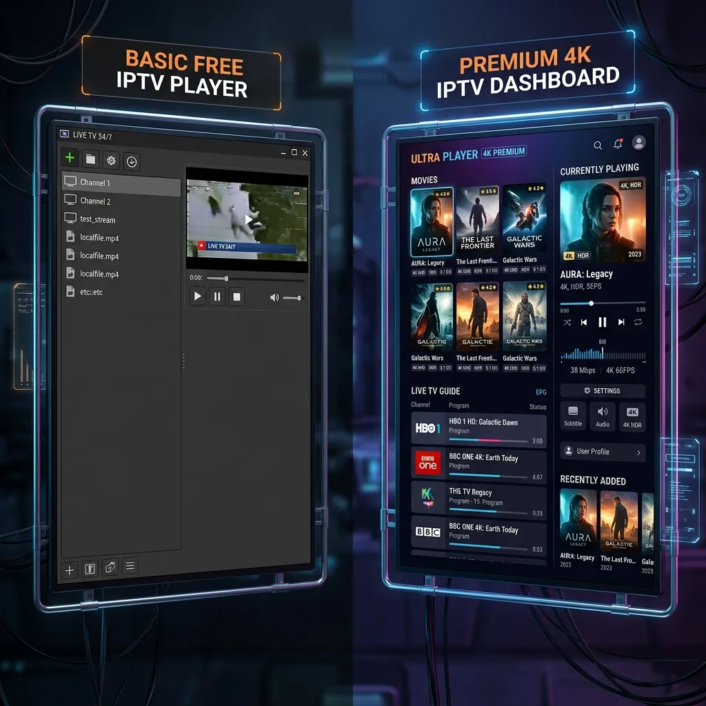 Free vs Premium IPTV Players: Which Should You Choose?
