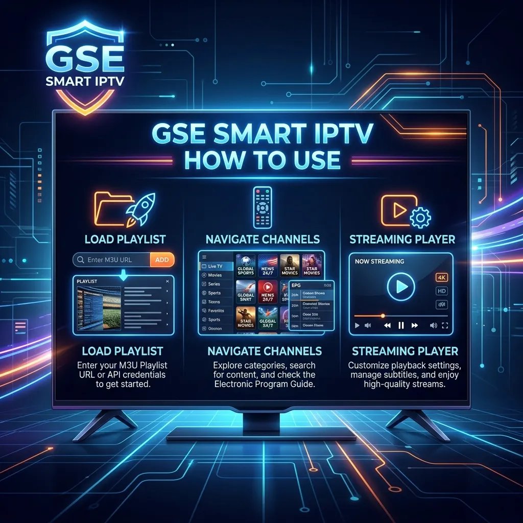 GSE Smart IPTV: Setup, Tips, and Full Configuration Guide