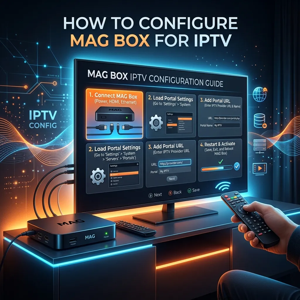 Configure MAG Box for IPTV Streaming: Step-by-Step Guide