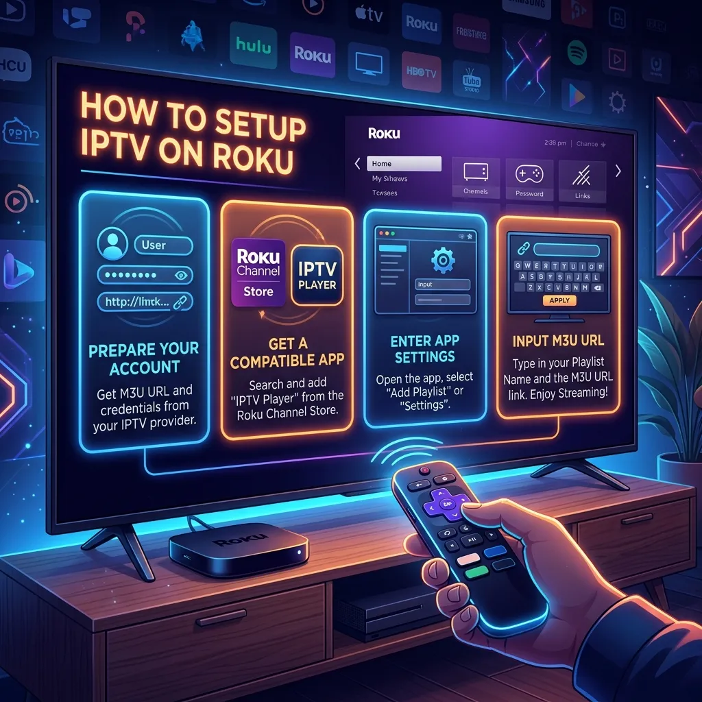 IPTV Setup on Roku Devices: Complete Guide for 2026
