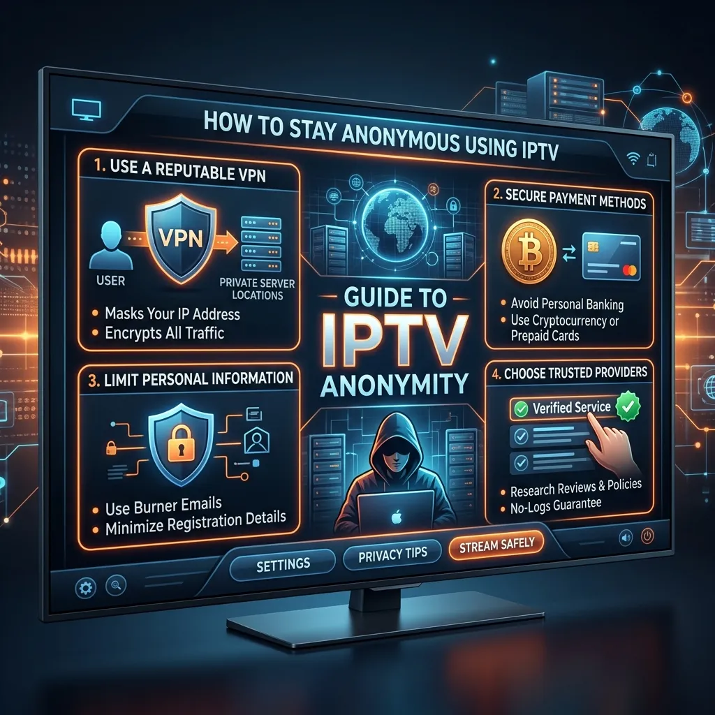 Stay Anonymous with IPTV: Essential Privacy Tips & Tools