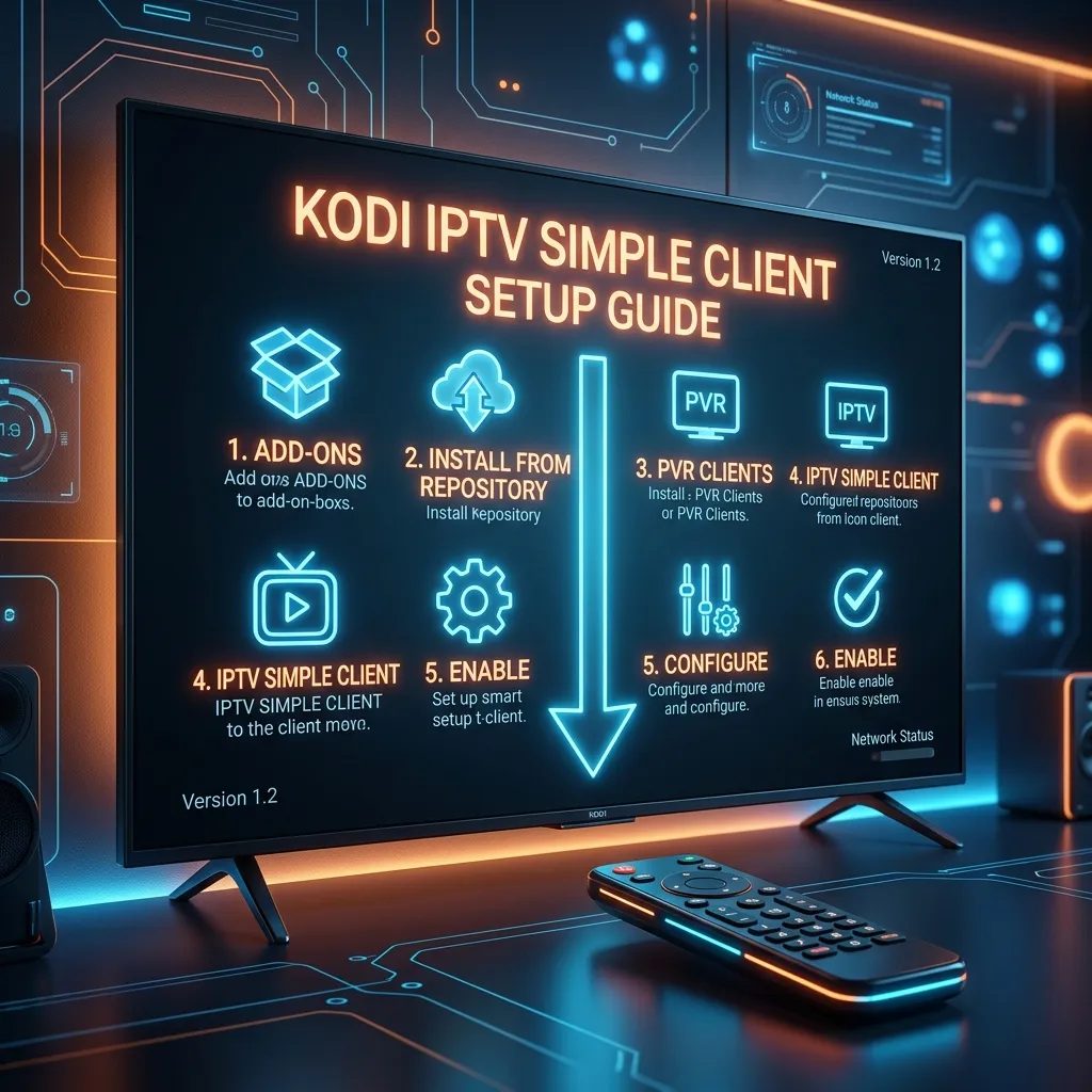 Kodi IPTV Simple Client Setup: Complete 2026 Guide