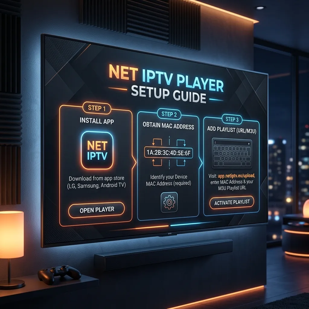 Net IPTV Player Setup Guide: Install & Configure Easily