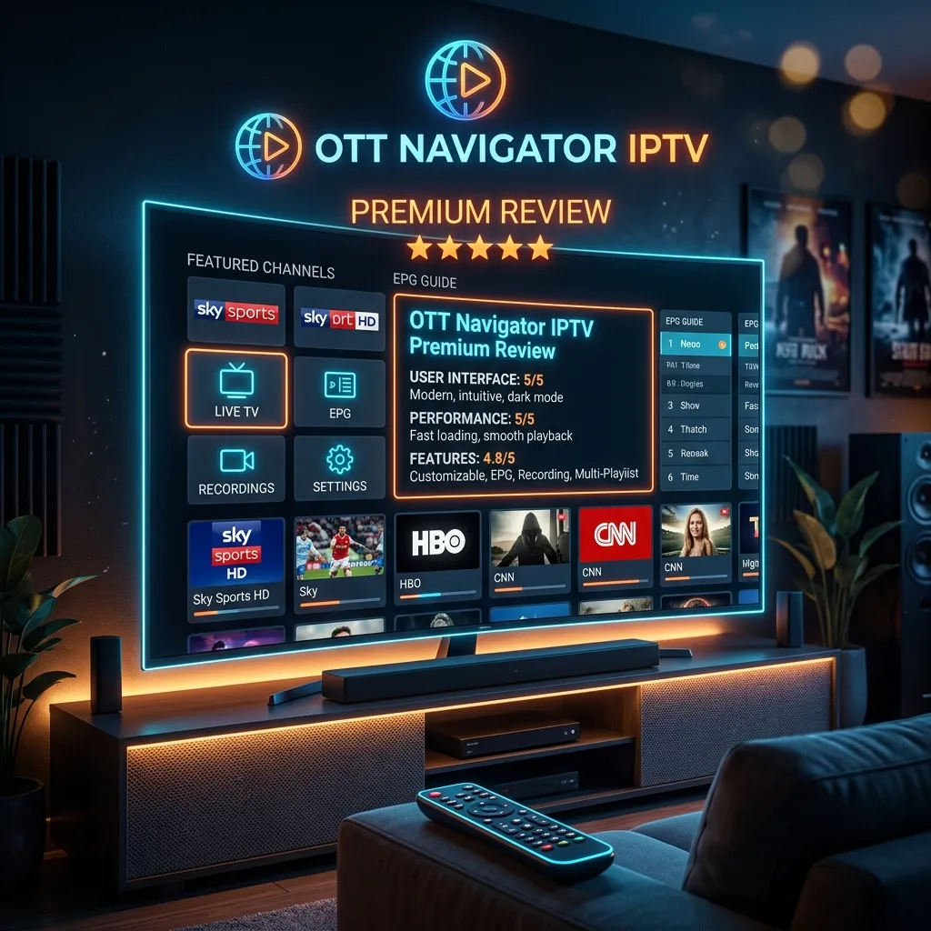 OTT Navigator IPTV Premium Review: Ultimate Setup Guide