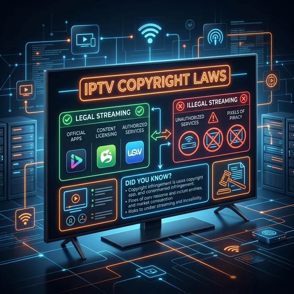 IPTV Copyright Laws: Your Essential Guide to Legal Streaming