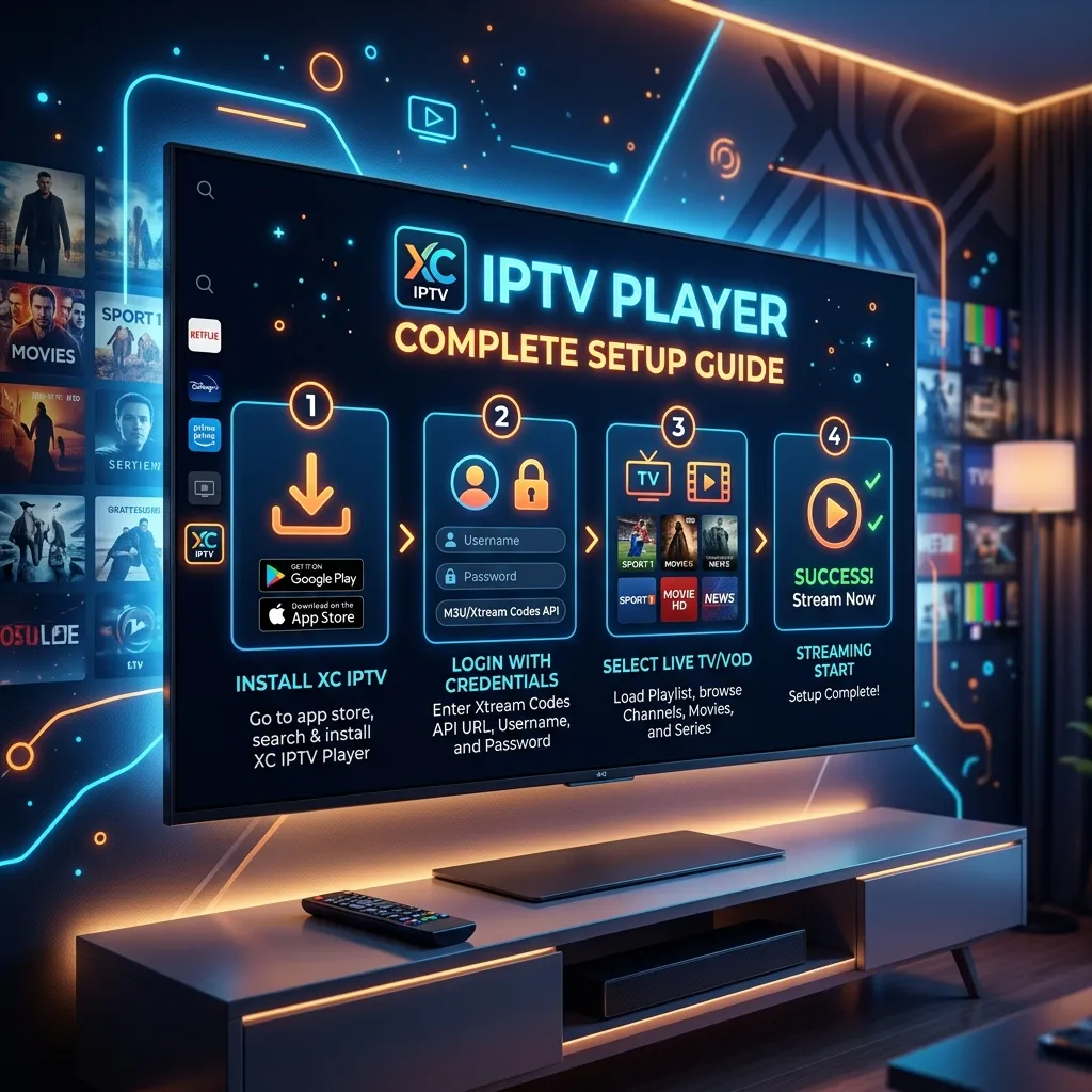 XCIPTV Player Setup Guide: Enhance Your IPTV Streaming Experience